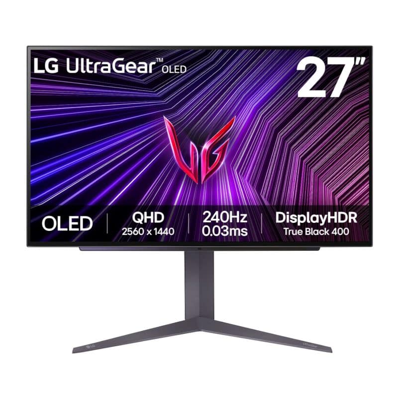 LG UltraGear 27" QHD OLED Gaming 240Hz 0,03ms Gaming Monitors