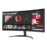 LG UltraWide 34" QHD VA Curved Monitor 100Hz Monitors