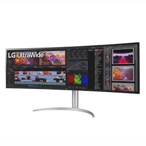 LG UltraWide 49" Dual-QHD IPS Curved Monitor 144Hz with USB-C incl Speakers Monitors
