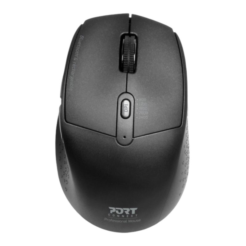 900715-WR-01 Port Connect 2.4GHz Wireless Bluetooth® Rechargeable Mouse PRO Mice