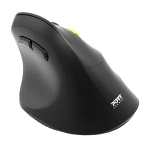 Port Connect Ergo Shape Bluetooth Rechargeable Mouse Mice
