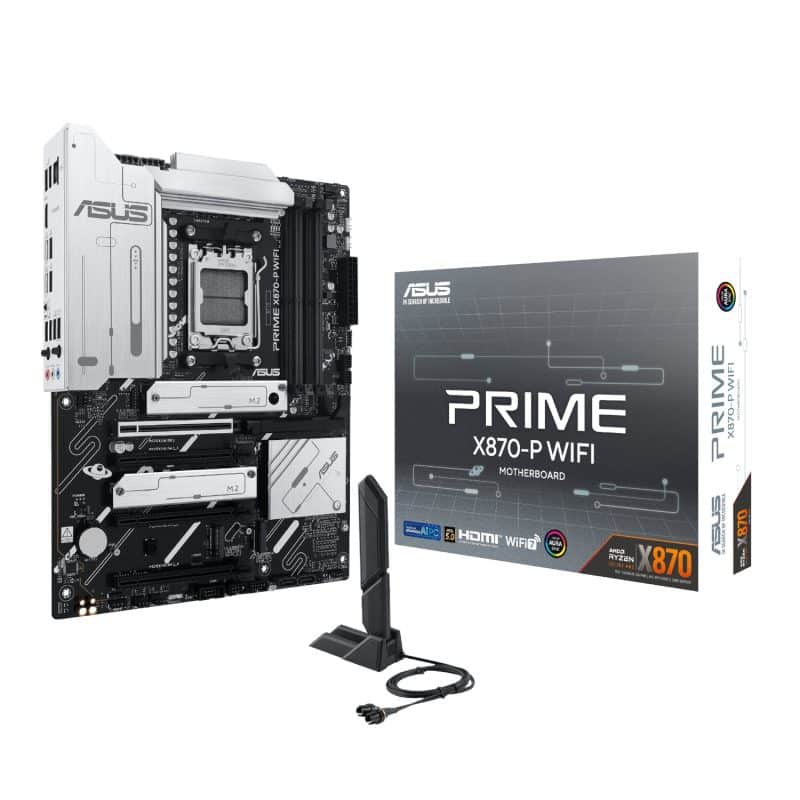 ASUS_PRIME-X870-PWIFI_wr_01a Asus PRIME X870-P WIFI ATX Gaming Motherboard AMD Motherboards