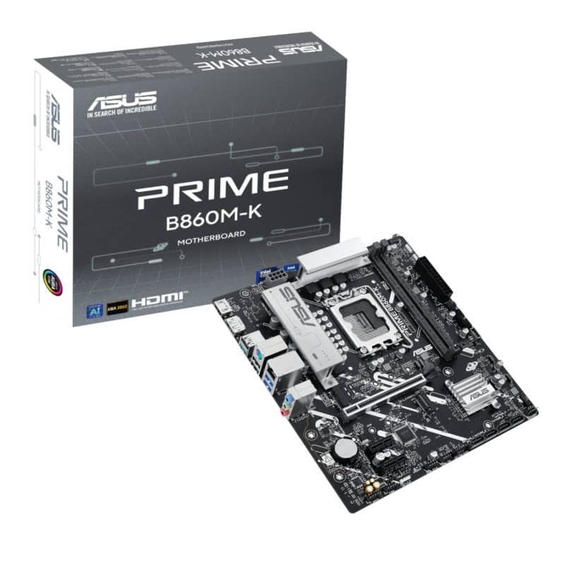 Asus_PRIME-B860M-K_wr_01a Asus PRIME B860M-K Intel LGA1851 M-ATX Motherboard Intel Motherboards