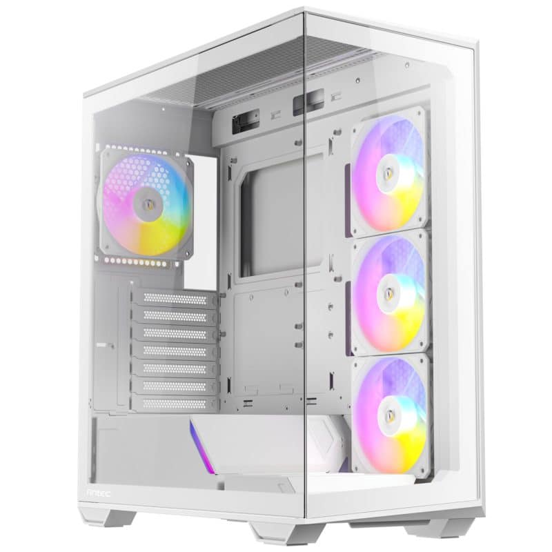 C3-ARGB-W_hr_03 Antec C3 ARGB ATX | Micro-ATX | ITX ARGB Mid-Tower Gaming Chassis – White Chassis/Cases