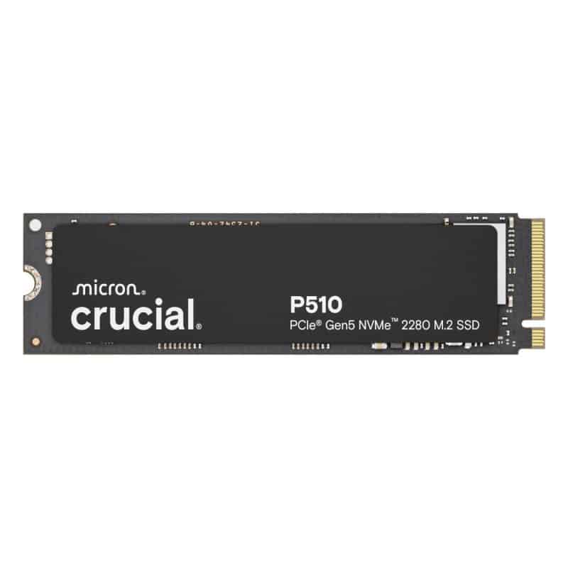 CT1000P510SSD8_Crucial-P510-1TB-M.2-Gen5-NVMe-3D-NAND-SSD_wr_01 Crucial P510 1TB M.2 Gen5 NVMe 3D NAND SSD PC Components