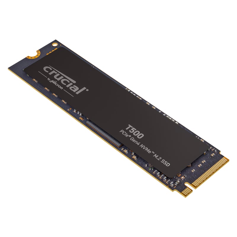 CT1000T500SSD8_wr_01 Crucial T500 1TB M.2 NVMe Gen4 NAND SSD PC Components