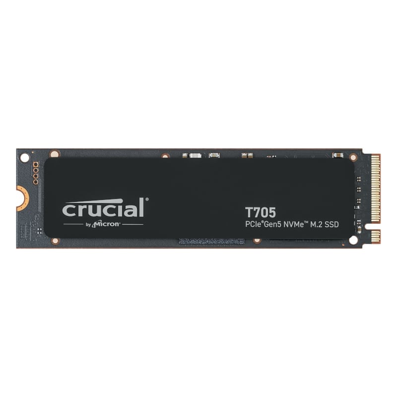 CT1000T705SSD3 Crucial T705 1TB M.2 NVMe Gen5 NAND SSD PC Components