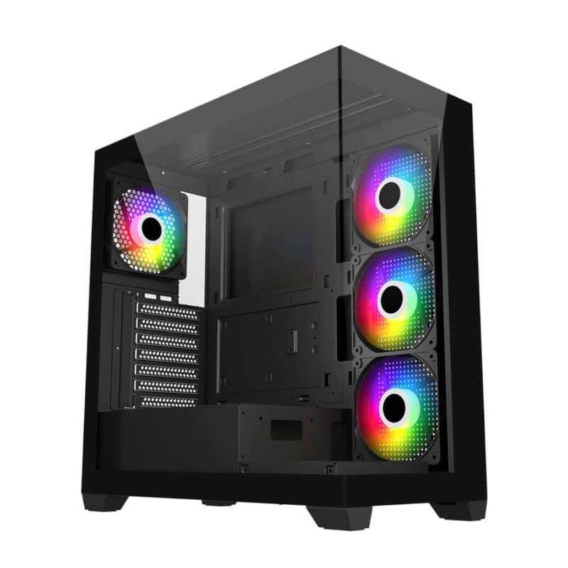 FSP_M340-BA_wr_01a FSP M340 ARGB ATX Gaming Chassis - Black Chassis/Cases