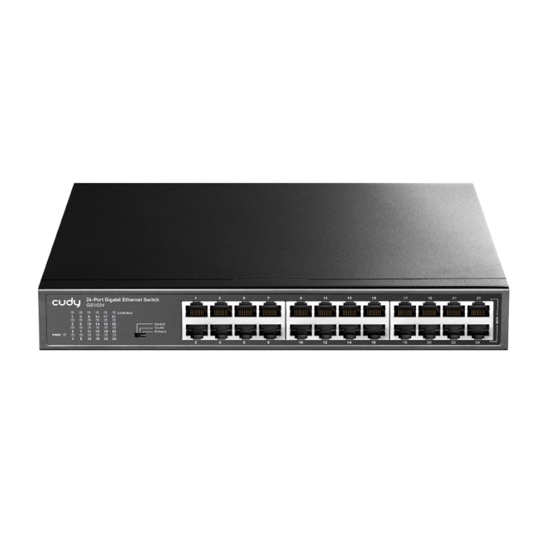 GS1024_wr_01 Cudy 24 Port Gigabit Metal Switch Network Switches