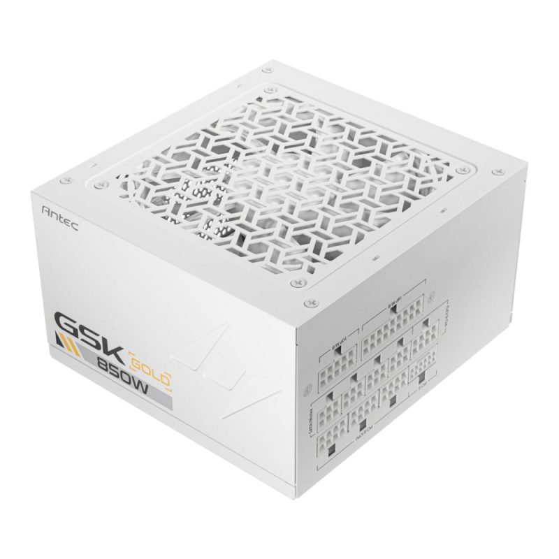Antec GSK 850W GEN5 ATX3.1 and PCIE5.1 80 Plus Gold Fully Modular White PC Components