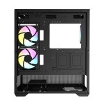 Raidmax I801 AIR CHROME E-ATX |ATX | Micro-ATX | Mini-ITX ARGB Mid-Tower Gaming Chassis - Black Chassis/Cases