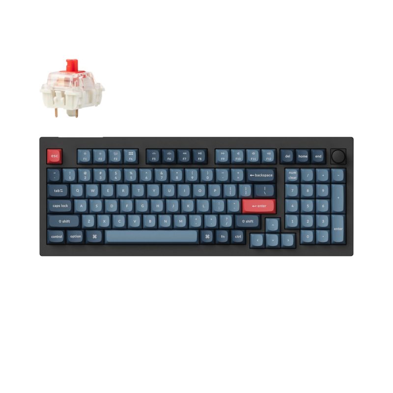 Keychron V5 Max Wireless Custom Keyboard - RED Switch Keyboards