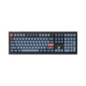 Keychron V6 Max QMK/VIA RED Wireless Custom Mechanical Keyboard | RED Switch - Black Keyboards