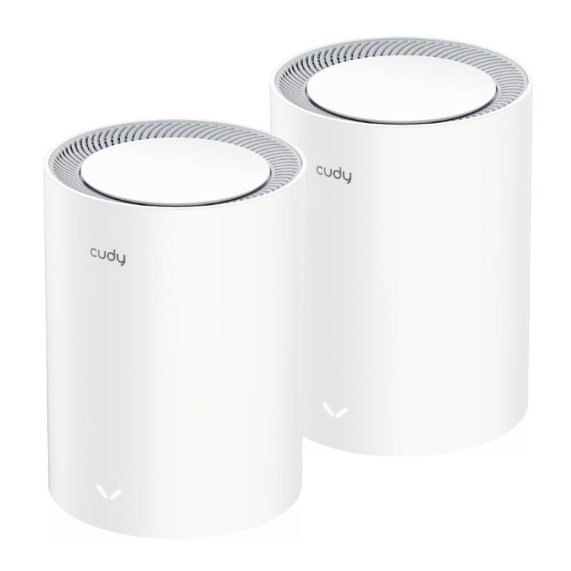 M3000W_wr_01 Cudy AX3000 Wi-Fi 6 Mesh Kit 2 Pack - White Networking