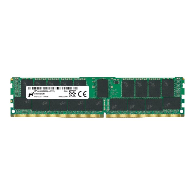 MTA9ASF1G72PZ-3G2R1R_wr_01 Micron MTA9ASF1G72PZ-3G2R1R 8GB 3200MHz DDR4 ECC CL22 RDIMM Memory PC Components