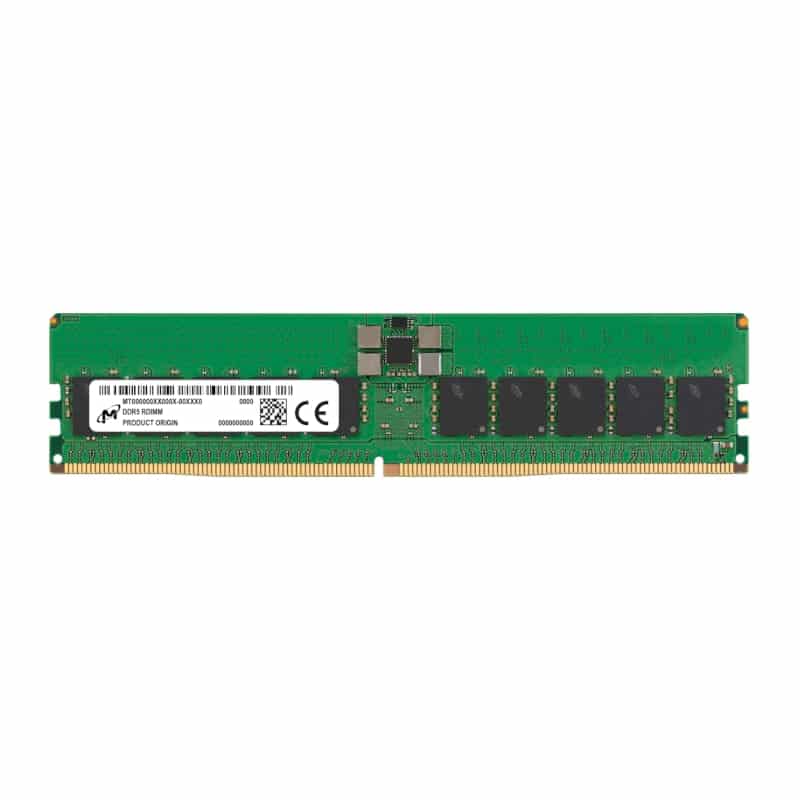 MTC20F2085S1RC48BA1R_wr_01-1 Micron MTC20F2085S1RC48BA1R 32GB 4800MHz DDR5 RDIMM Memory PC Components