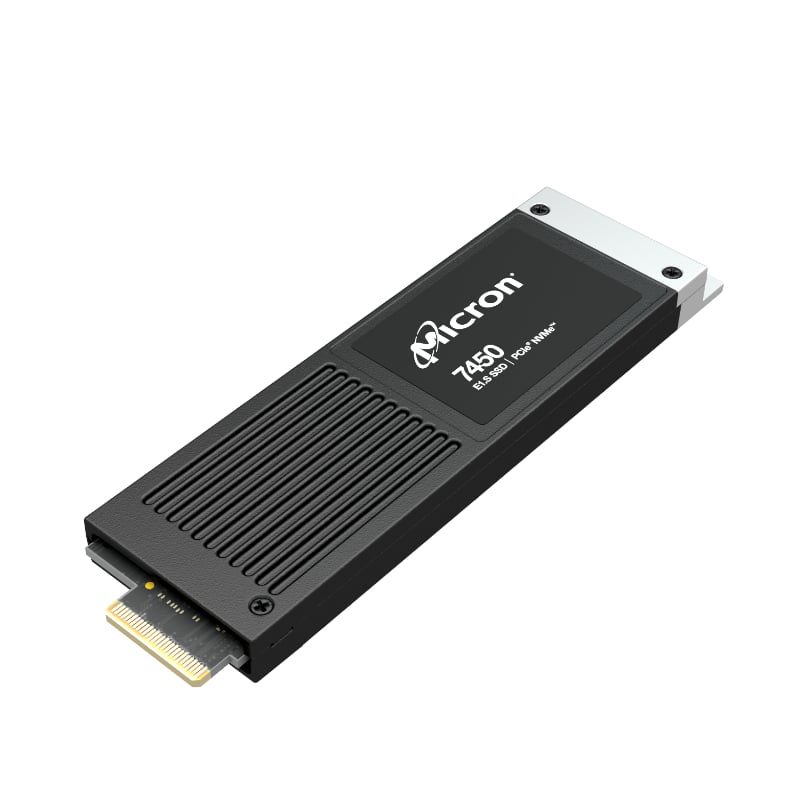 MTFDKCE7T6TFR-1BC15ABYYR_wr_01 Micron 7450 PRO 7680GB E1.S NVME SSD TCG-Opal PC Components