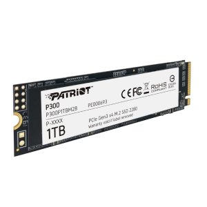 Patriot P300 1TB M.2 PCIe NVMe SSD PC Components
