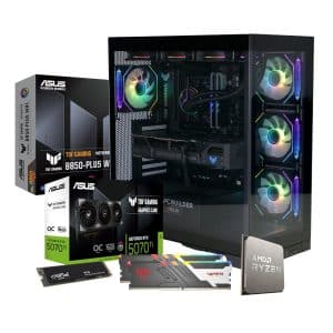 PCBuilder Ryzen 7 7800X3D ARCHON Windows 11 Gaming PC Computers