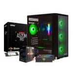 PCBuilder Ryzen 5 5600GT DEFENDER Windows 11 Gaming PC Computers