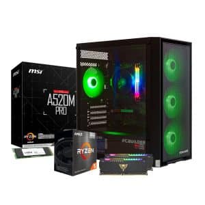 PCBuilder Ryzen 5 5600GT DEFENDER Windows 11 Gaming PC Computers