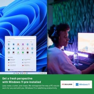 PCBuilder Intel i3-12100 HOME MASTER Windows 11 Desktop PC Computers