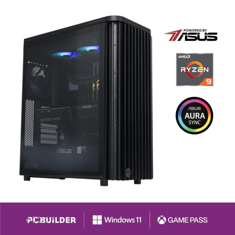 PCBuilder Ryzen 9 9900X MICHELANGELO Windows 11 Creator PC Computers