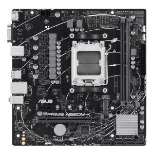 ASUS Prime A620M-K AM5 DDR5 M-ATX Motherboard AMD Motherboards
