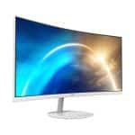 MSI PRO MP341CQ Professional Monitor 3440x1440 (UWQHD) VA 1ms 100Hz HDMI White Monitors