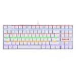 REDRAGON KUMARA Mechanical 87 Key|RGB Backlit Gaming Keyboard - White Gaming Keyboards