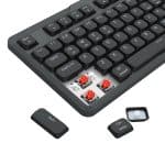 Redragon AETHER K706 PRO Wireless Mechanical Keyboard (75% Layout, Tri-Mode, Gasket Mount, Low-Profile Red Switches) Gaming Keyboards