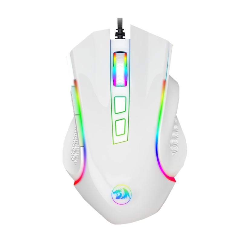 RD-M607W_wr_01 REDRAGON GRIFFIN 7200DPI Gaming Mouse - White Gaming Mice