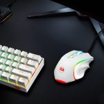 REDRAGON GRIFFIN 7200DPI Gaming Mouse - White Gaming Mice