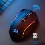 REDRAGON Taipan Pro 10000DPI RGB Wireless Gaming Mouse - Black Gaming Mice