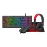 Redragon 4-in-1 Keyboard | Mouse | Mousepad | Headset Gaming Combo Keyboard Combos