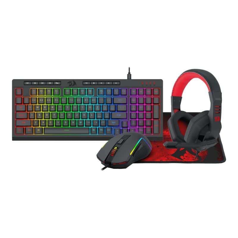 RD-S149_Redragon-4-in-1-Keyboard_Mouse_Mousepad_Headset-Gaming-Combo_wr_01a Redragon 4-in-1 Keyboard | Mouse | Mousepad | Headset Gaming Combo Keyboard Combos