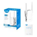 Cudy AX1800 WiFi Range Extender | Wall Plug Networking