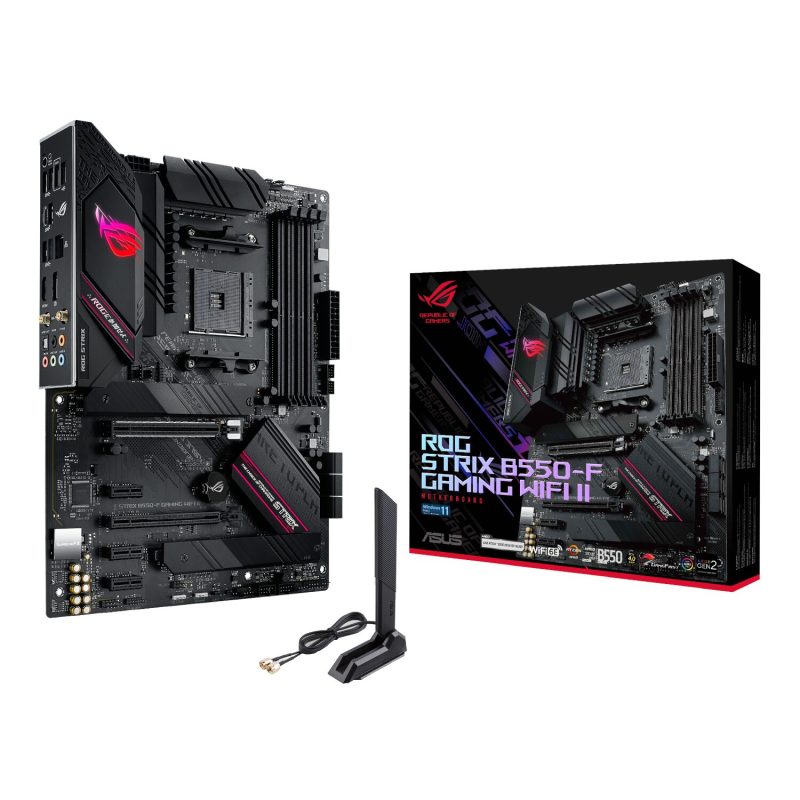 ROGSTRIXB550-FGAMINGWIFII-WR-01 Asus ROG Strix B550-F Gaming WiFi Motherboard - AMD AM4 AMD Motherboards