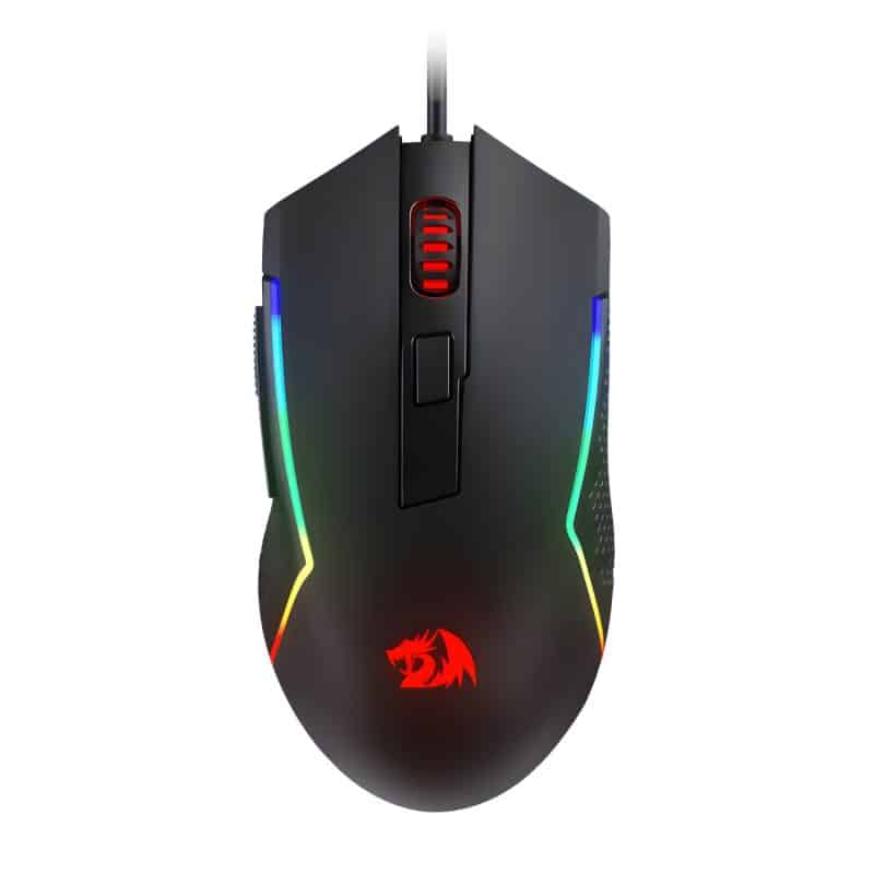 Redragon-RYLO-S141-Membrane-Gaming-Keyboard-Mouse-Wired-Combo-wr Redragon M616 TRIDENT 10000DPI RGB Gaming Mouse - Black Gaming Mice