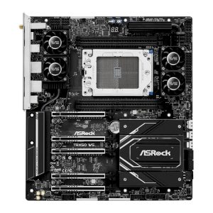 ASRock TRX50 WS AMD TR5 EATX Gaming Motherboard AMD Motherboards