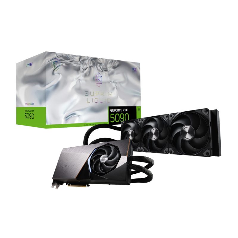 geforce-rtx-5090-32gb-wr-01 MSI GeForce RTX 5090 SUPRIM LIQUID SOC 32GB Graphics Card Graphics Cards