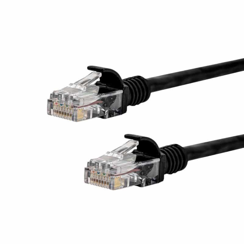 GCPCAT6020-BK_wr_01a Gizzu Cat6 UTP Fly Lead Ethernet Network Cable 2m – Black Cables