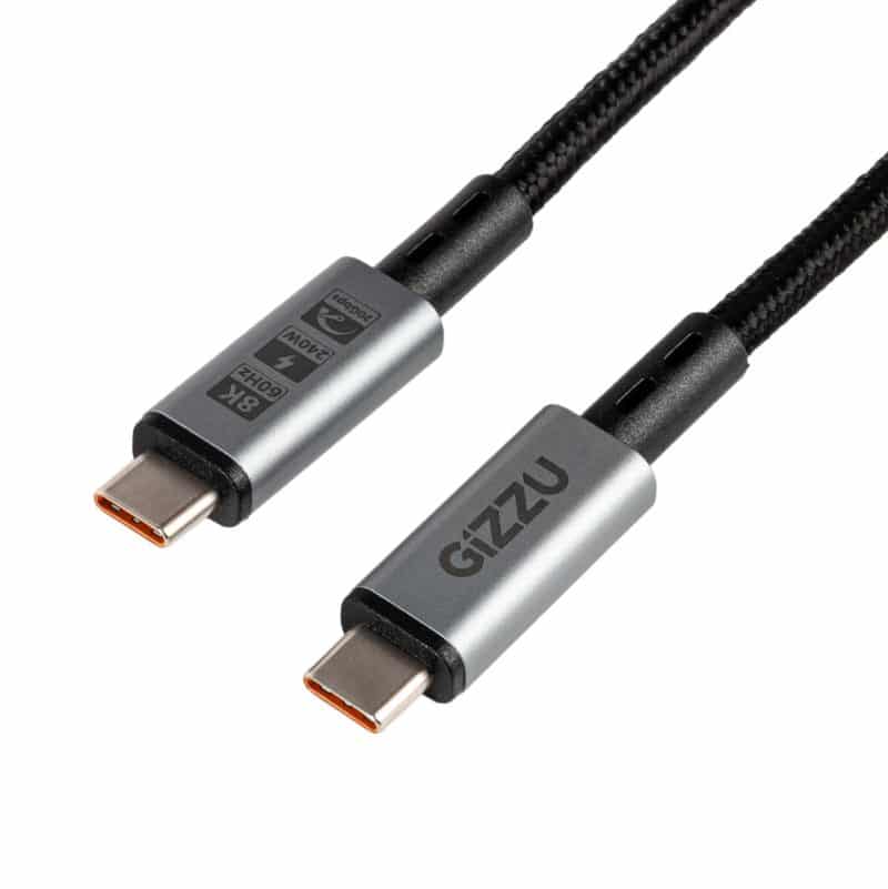 GIZZU-GCPCC24020G-01-240W-20Gbps-Type-C-1m-Cable_ANGLED-9122-Edit_1500x1500 GIZZU 240W 20Gbps Type-C 2m Cable Cables