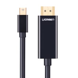 UGREEN Mini DisplayPort Male to 4K@30Hz HDMI Cable 1.5m - Black Cables