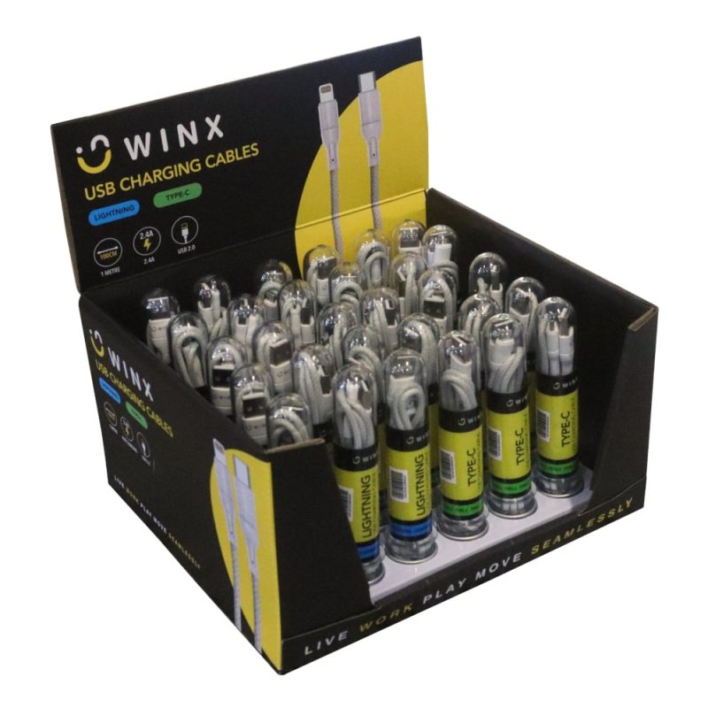 WINX USB to Type-C|Lightning Charging Cables Cables