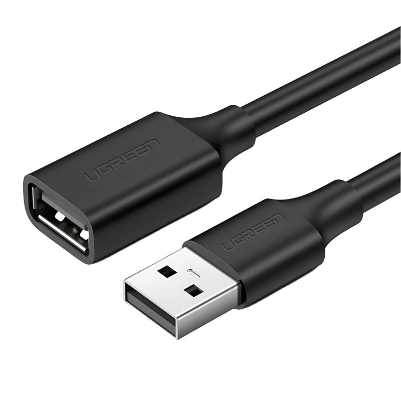 us103-wr-01a UGREEN USB 2.0 Extension Cable – Male to Female, 480Mbps Data Transfer - 5m Cables