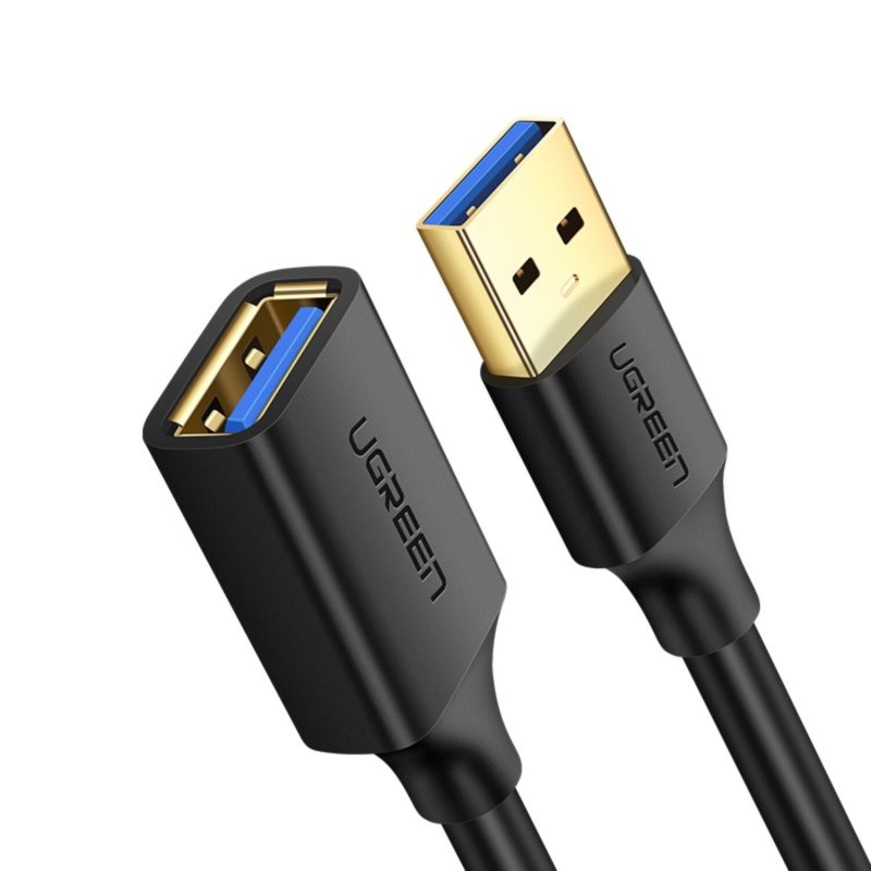 us129-wr-03 UGREEN USB 3.0 Extension Cable – Male to Female, 5Gbps Data Transfer – 3m Cables