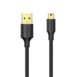 UGREEN US132 USB to Mini USB 2.0, 450Mbps SuperSpeed Cable - 2m Cables