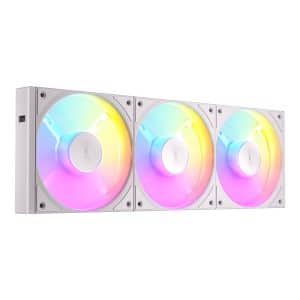Antec Connect 120 Reverse ARGB PWM Fan 3 Pack – White Case Fans