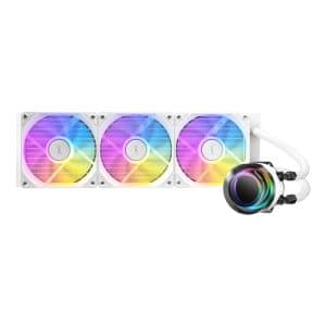Antec VORTEX LUM 360 ARGB AIO CPU Liquid Cooler - White Cooling